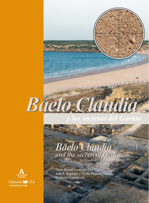 Baelo Claudia y los secretos del Garum. Atunes, ballenas, sardinas y otros recursos marinos en la ca | portada del libro