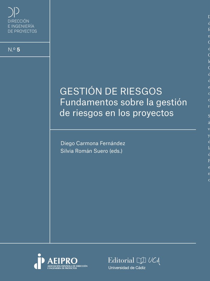 GESTION DE RIESGOS, de CARMONA FERNANDEZ, DIEGO | portada del libro