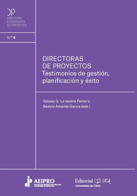 DIRECTORAS DE PROYECTOS | portada del libro