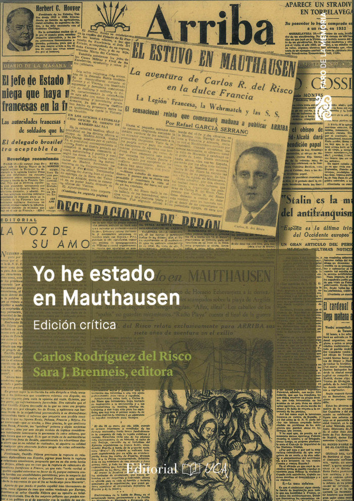 YO ESTUVE EN MAUTHAUSEN, de RODRIGUEZ DEL RISCO | portada del libro