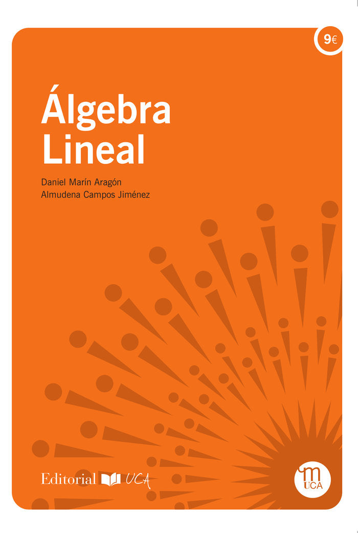 Algebra lineal, de MARIN ARAGON, DANIEL | portada del libro