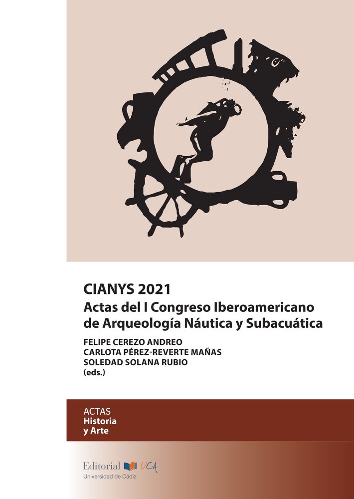 CIANYS 2021. ACTAS DEL I CONGRESO IBEROAMERICANO DE ARQUEOLOGIA NAUTICA Y SUBACU | portada del libro