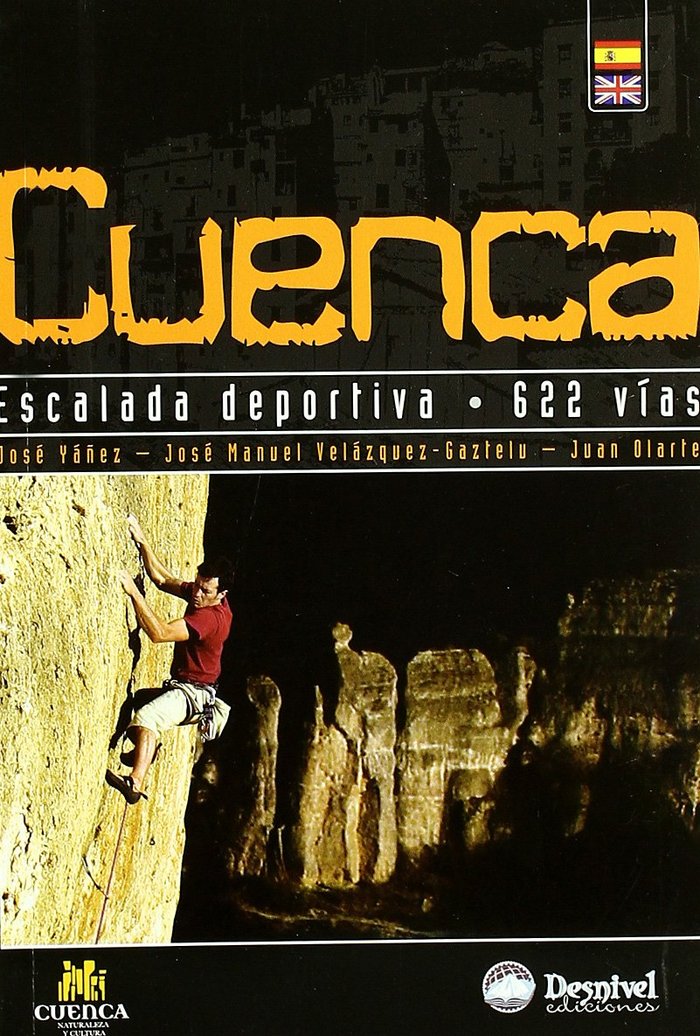 Cuenca, escalada deportiva | portada del libro