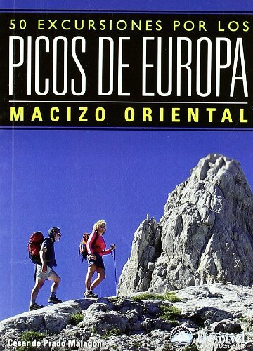 50 excursiones por los picos de europa: mazizo oriental, de PRADO | portada del libro