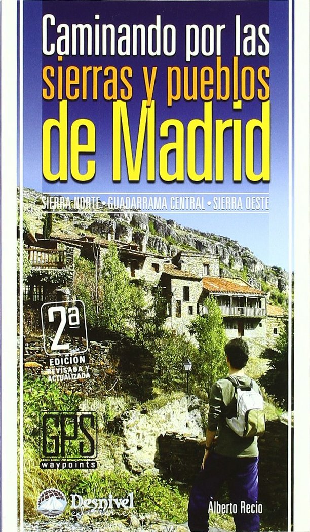 Caminando por las sierras y pueblos de Madrid, de RECIO MARTIN, ALBERTO | portada del libro