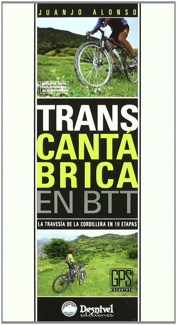 TRANSCANTABRICA EN BTT, de ALONSO | portada del libro
