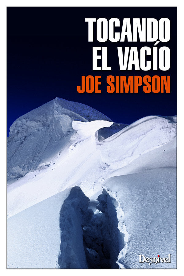 Tocando el vac¡o, de SIMPSON, JOE | portada del libro