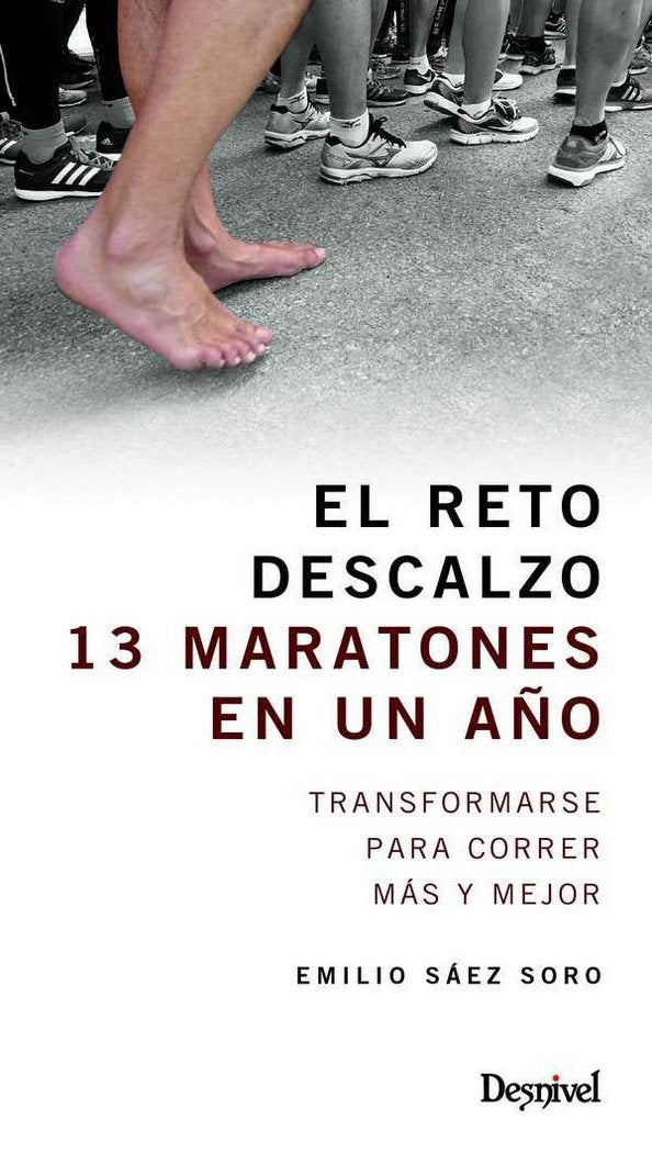 El reto descalzo, de Sáez Soro, Emilio | portada del libro