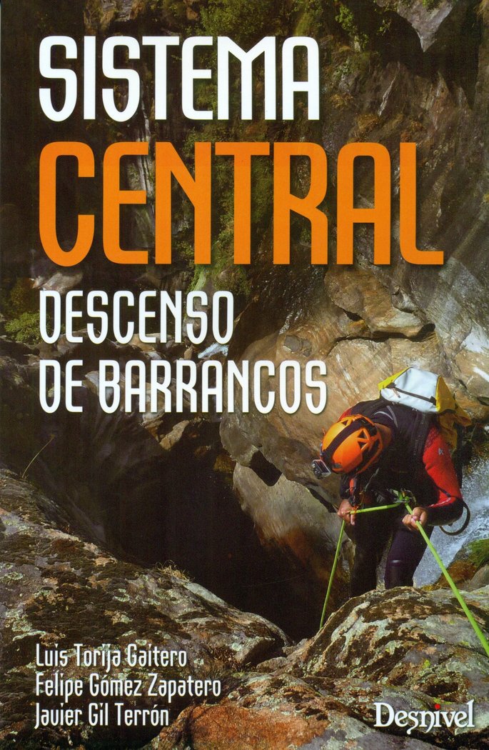 Sistema Central. Descenso de barrancos, de Torija Gaitero, Luis | portada del libro