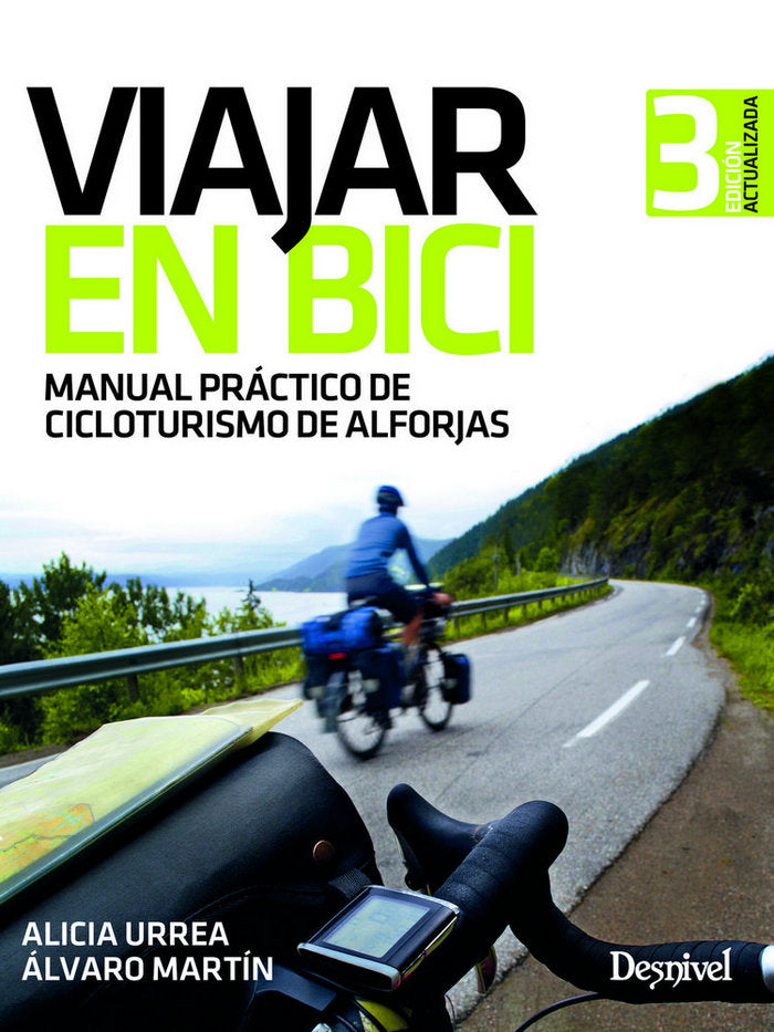Viajar en bici, de Urrea Carro, Alicia | portada del libro