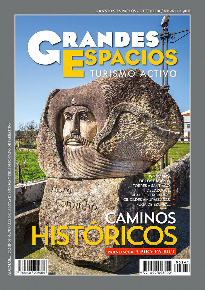 Caminos históricos para hacer a pie y en bici, de Varios autores | portada del libro