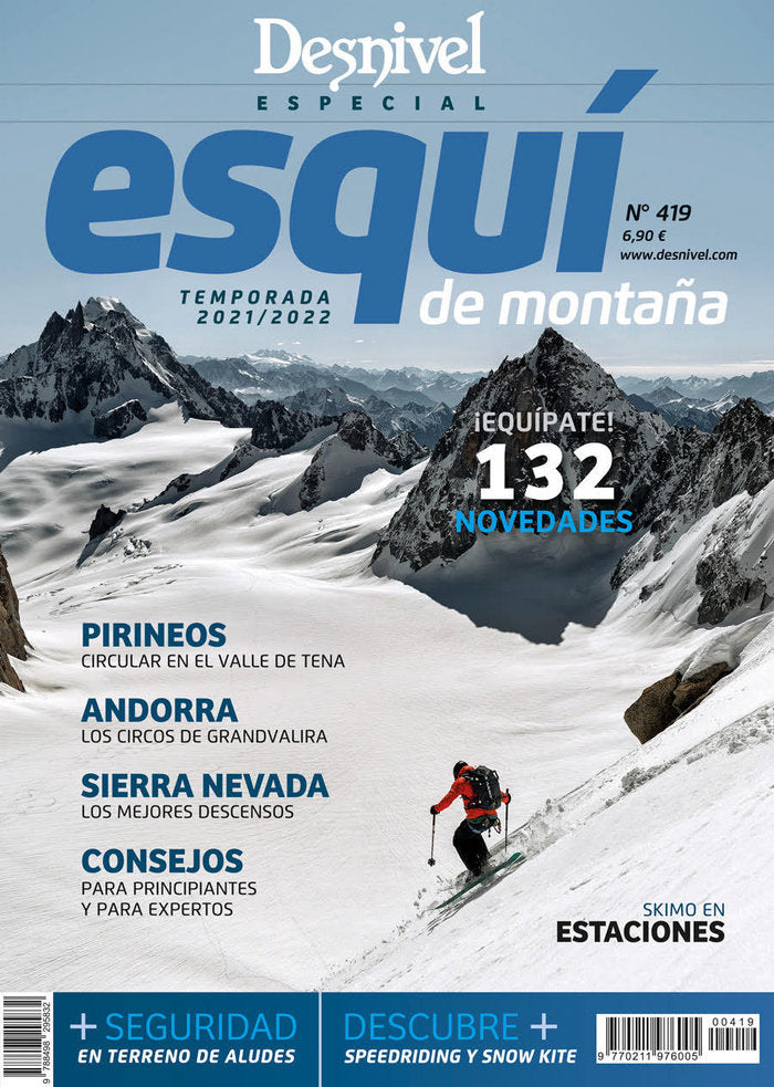 ESQUI DE MONTAÑA, de AA.VV. | portada del libro