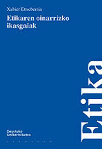 Etikaren oinarrizko ikasgaiak, de Etxeberria | portada del libro