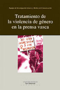 Tratamiento de la violencia de género en la prensa vasca, de Varios autores | portada del libro