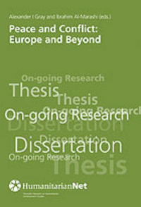 Peace and Conflict: Europe and Beyond, de GRAY, ALEXANDER I | portada del libro