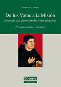 De los votos a la misión, de Gil Larrañaga | portada del libro