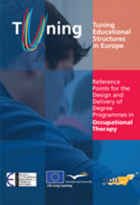 Reference points for the design and delivery of degree programmes in occupational therapy, de AA.VV. | portada del libro