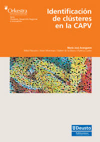Identificación de clústeres en la CAPV, de ARANGUREN QUEREJETA | portada del libro