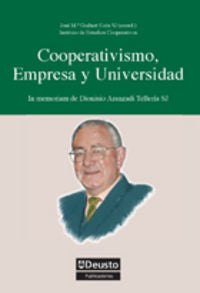 Cooperativismo, Empresa y Universidad, de GUIBERT UCIN | portada del libro