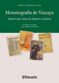 Historiografía de Vizcaya, de Mañaricúa y Nuere | portada del libro