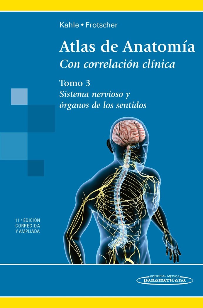 KAHLE:Atlas de AnatomÆa 11aEd. T3, de KAHLE,WERNER | portada del libro