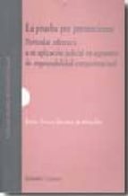 PRUEBA POR PRESUNCIONES,LA, de Varios autores | portada del libro