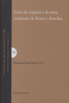 VENTA DE EMPRESA Y OTROS CONJUNTOS DE BIENES Y DERECHOS, de PASTOR VITA | portada del libro