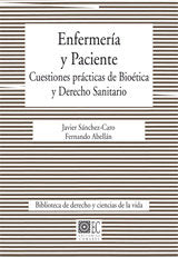 ENFERMERIA Y PACIENTE, de SANCHEZ#ABELLAN#ROMEO | portada del libro