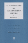 TRANSFORMACIONES DERECHO PUBLICO Y PRIVADO, de DUGUIT | portada del libro