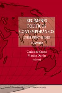 REGIMENES POLITICOS CONTEMPORANEOS, de CUETO | portada del libro