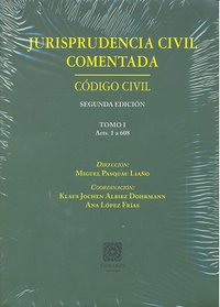 JURISPRUDENCIA CIVIL COMENTADA 2ªED 3VOL., de PASQUAU LIAÑO | portada del libro