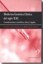 MEDICINA GENETICA CLINICA SIGLO XXI, de Javier Sánchez-Caro | portada del libro