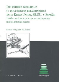 Los poderes notariales (y documentos relacionados) en el Reino Unido, EE.UU. y España, de VAZQUEZ | portada del libro
