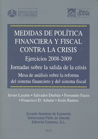 MEDIDAS POLITICA FINANCIERA Y FISCAL CONTRA LA CRISIS, de AA.VV. | portada del libro