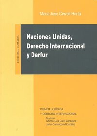 NACIONES UNIDAS, DERECHO INTERNACIONAL Y DARFUR., de CERVELL | portada del libro