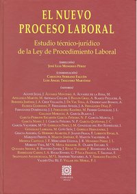 NUEVO PROCESO LABORAL: ESTUDIO TECNICO-JURIDICO DE LA LEY DE PROC EDIMIENTO LABORAL, de VV.AA. | portada del libro