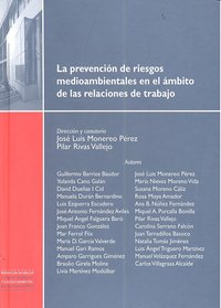 Prevención de riesgos medioambientales en el ámbito de las relaciones, de MONEREO PEREZ | portada del libro