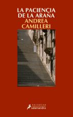 La paciencia de la araña (Comisario Montalbano  12), de Andrea Camilleri | portada del libro