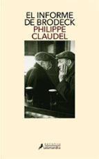 El informe de Brodeck, de Philippe Claudel | portada del libro