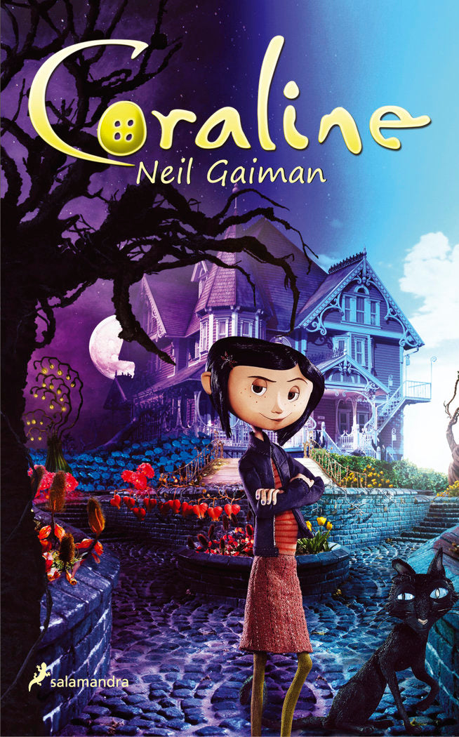 Coraline, de Gaiman, Neil | portada del libro
