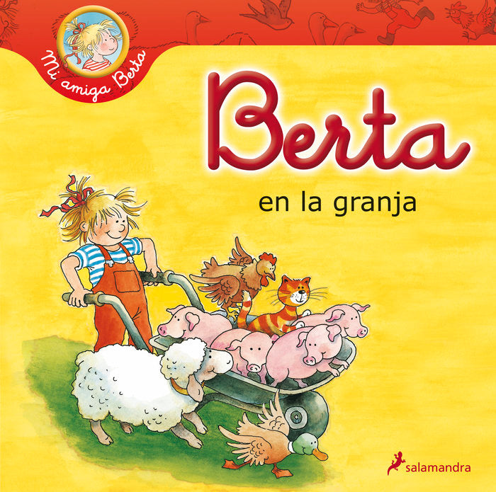 Berta en la granja (Mi amiga Berta), de Schneider | portada del libro