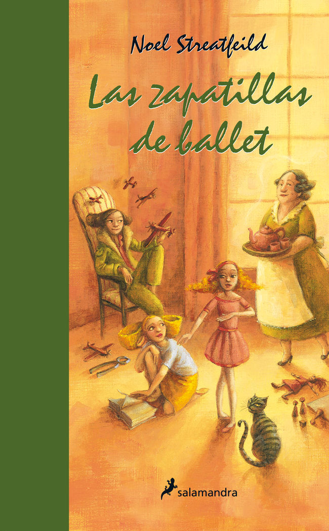 Las zapatillas de ballet, de Streatfeild | portada del libro