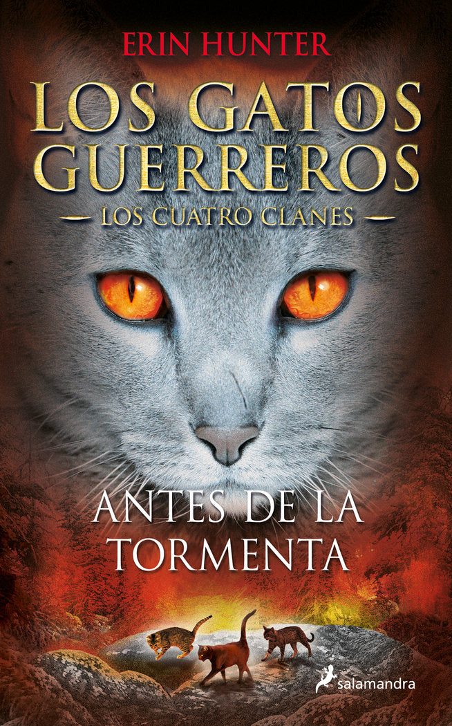 Antes de la tormenta (Los Gatos Guerreros, de HUNTER, ERIN | portada del libro
