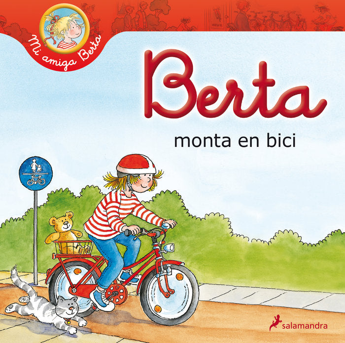 Berta monta en bici (Mi amiga Berta), de Schneider | portada del libro