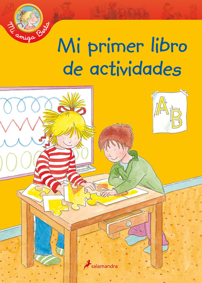 Mi primer libro de actividades (Mi amiga Berta), de Sörensen | portada del libro