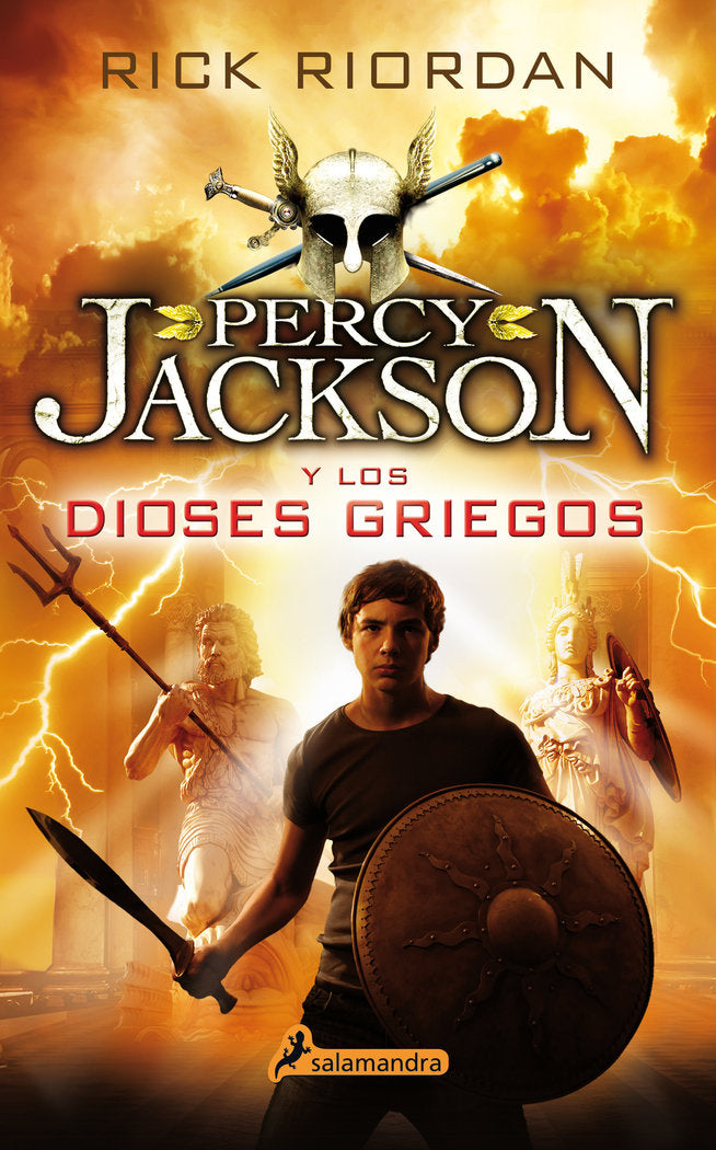 Percy Jackson y los dioses griegos (Percy Jackson), de Riordan, Rick | portada del libro