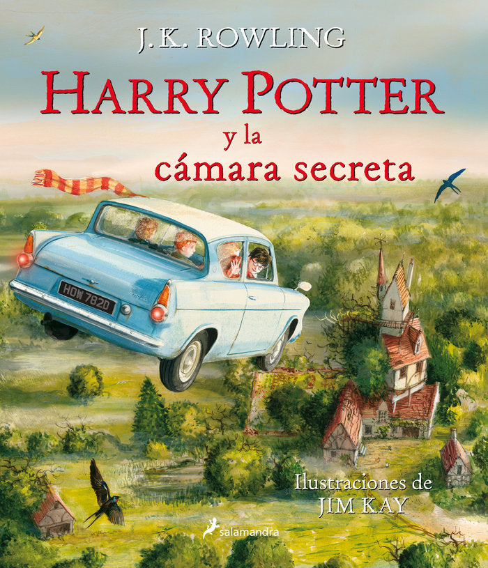 Harry Potter y la cámara secreta (Harry Potter [edición ilustrada] 2), de Rowling, J.K. | portada del libro