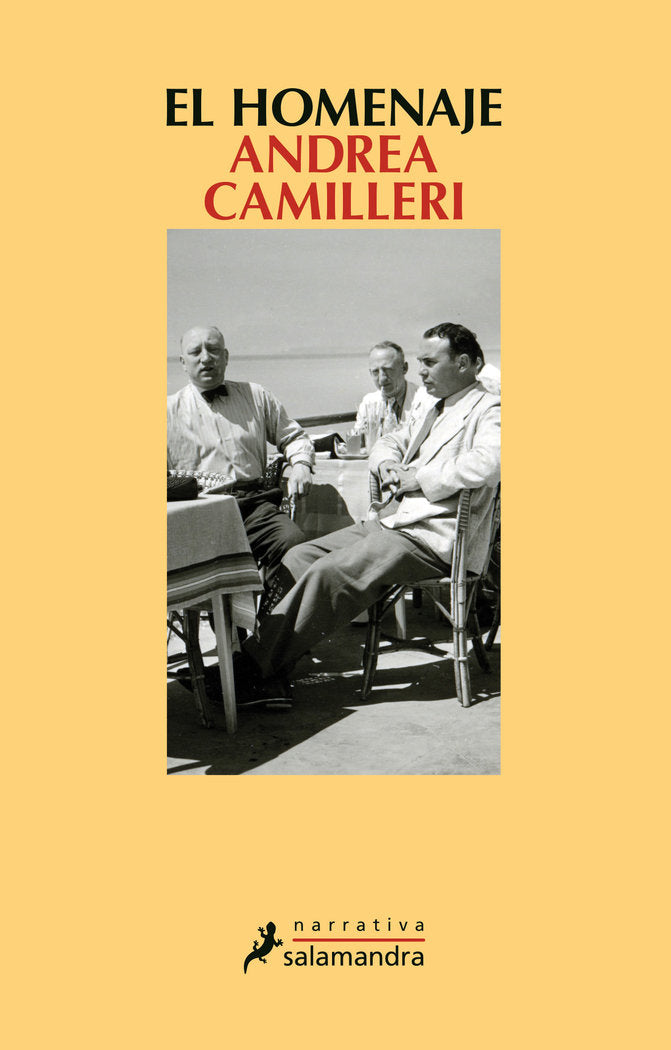 El homenaje, de Camilleri, Andrea | portada del libro