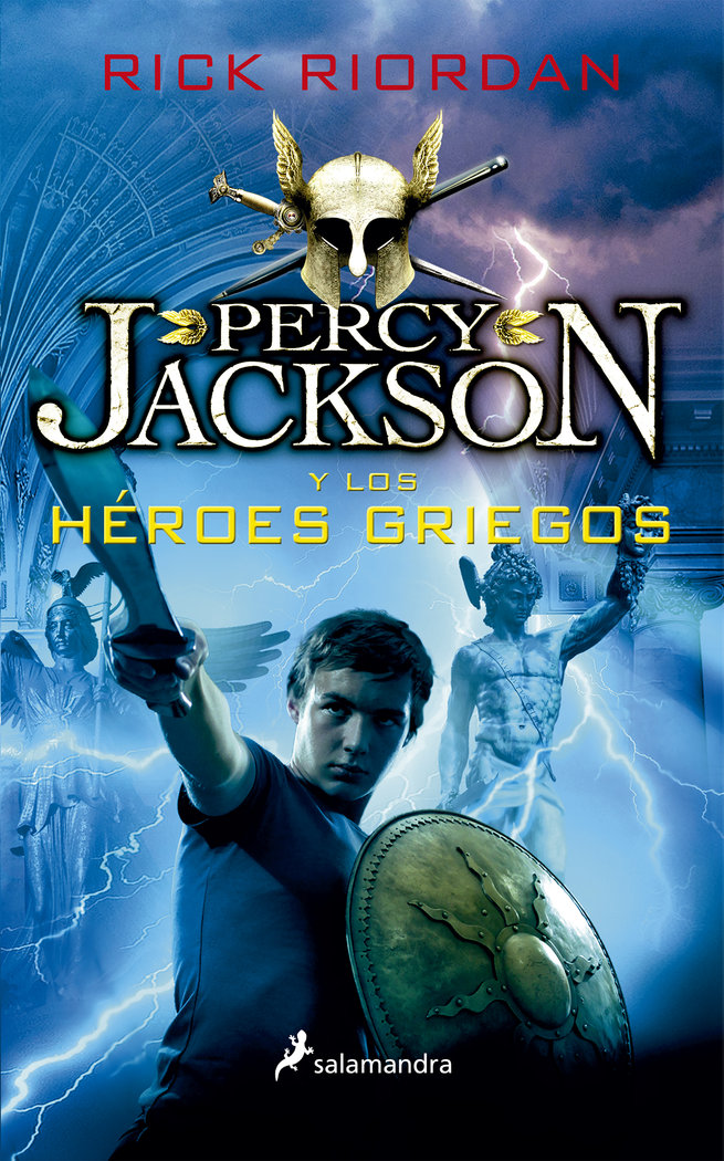Percy Jackson y los héroes griegos (Percy Jackson), de Riordan, Rick | portada del libro
