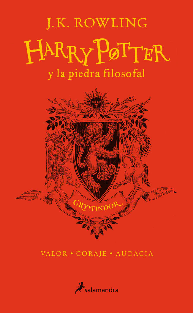 Harry Potter y la piedra filosofal (edición Gryffindor del 20º aniversario) (Harry Potter 1), de Rowling, J.K. | portada del 